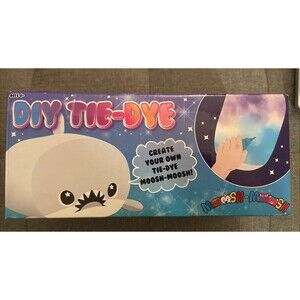 Moosh Moosh Plushies DIY Tie-Dye Craft Crush The Shark Stuffed Animal